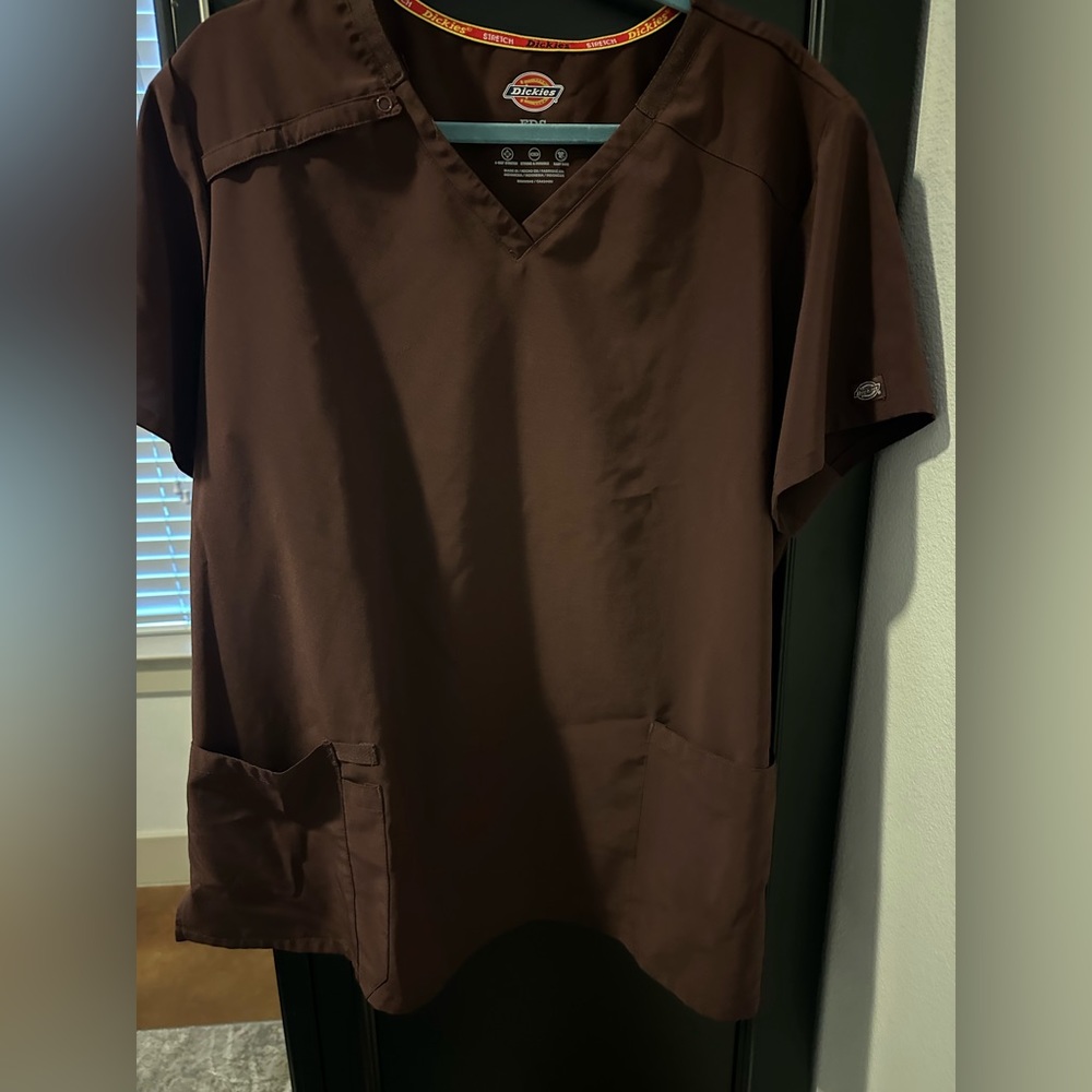 Brown Dickies Scrub Set